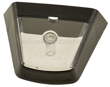 Glass luggage handle for Volvo Amazon, Amazon Kombi, 1964-70
