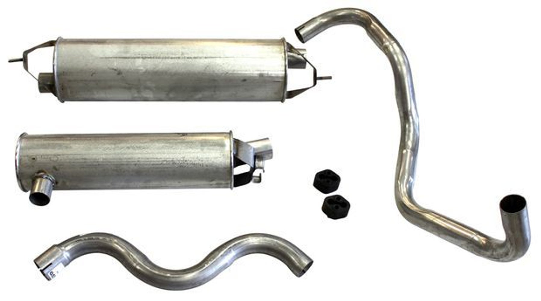 Exhaust system set half kit for Volvo 240, 260 1975-93, without turbo