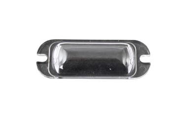 Glass License Plate Light for Volvo PV444, PV544 1957-66