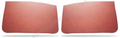 Door panels for Volvo Amazon 2d 1966 Favorite red