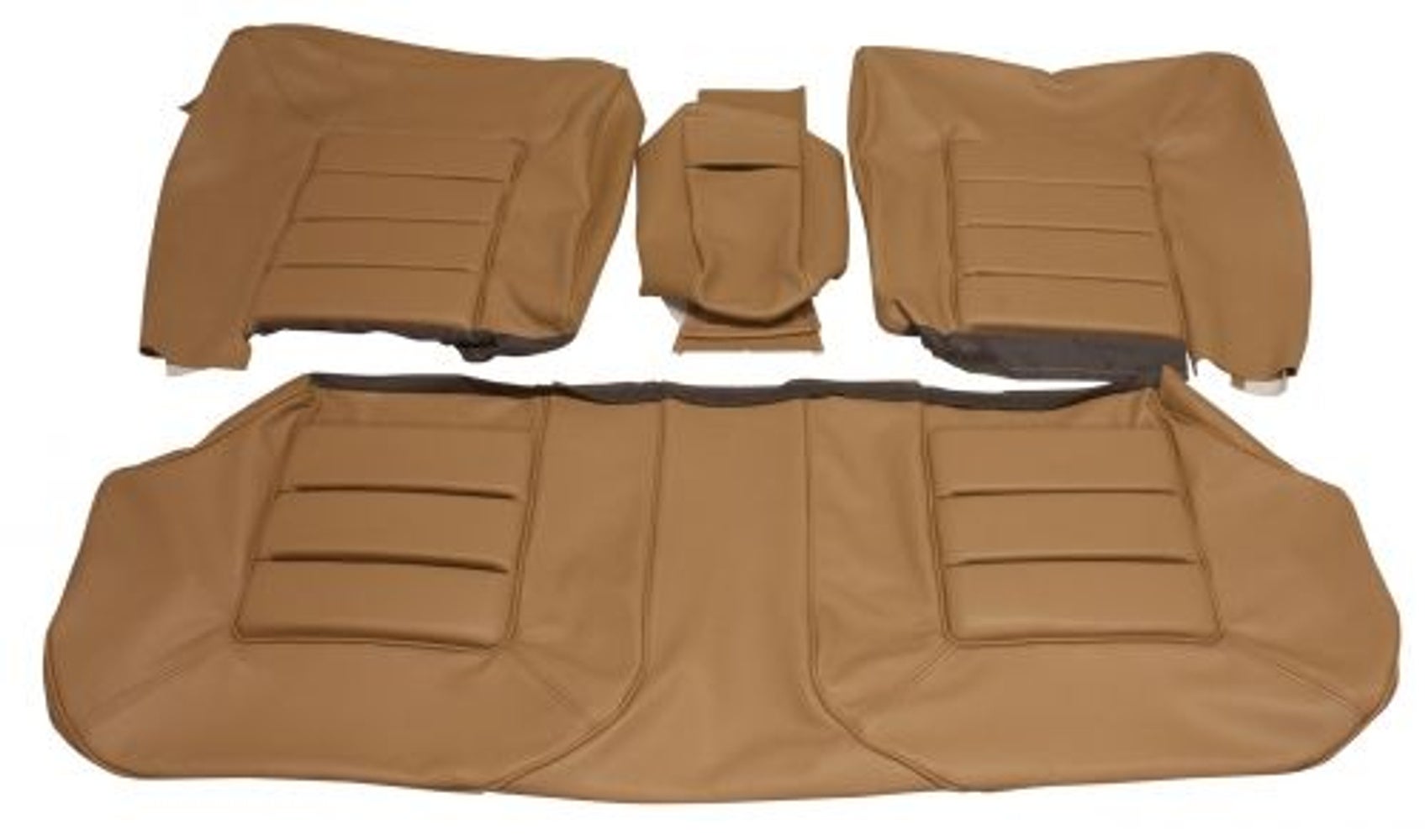 Rear seat upholstery for Volvo 164 beige/brown code 928