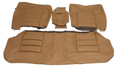 Rear seat upholstery for Volvo 164 beige/brown code 928