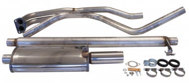 Exhaust system 2" stainless for Volvo Amazon Kombi 1962-66