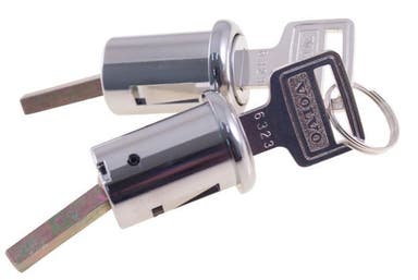 Door lock cylinder for Volvo 140, 164, 240, 1967-77 (pair)