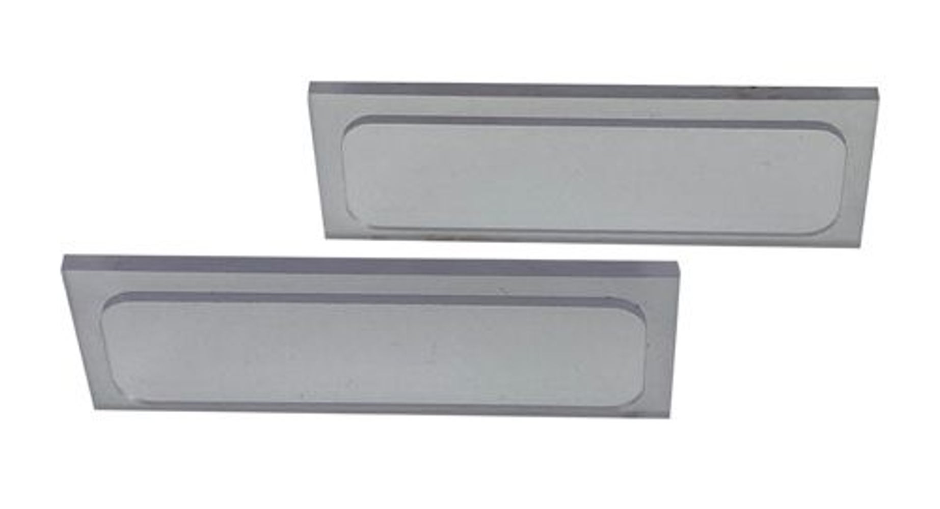 License plate light lens