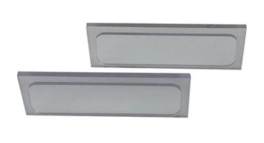 License plate light lens