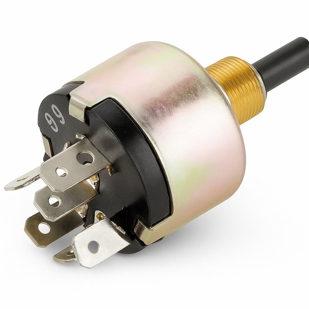 Heater fan/ventilation switch for Volvo 240, 245, 260, 262, 265, 4-speed, 1983- — bild 2 av 2