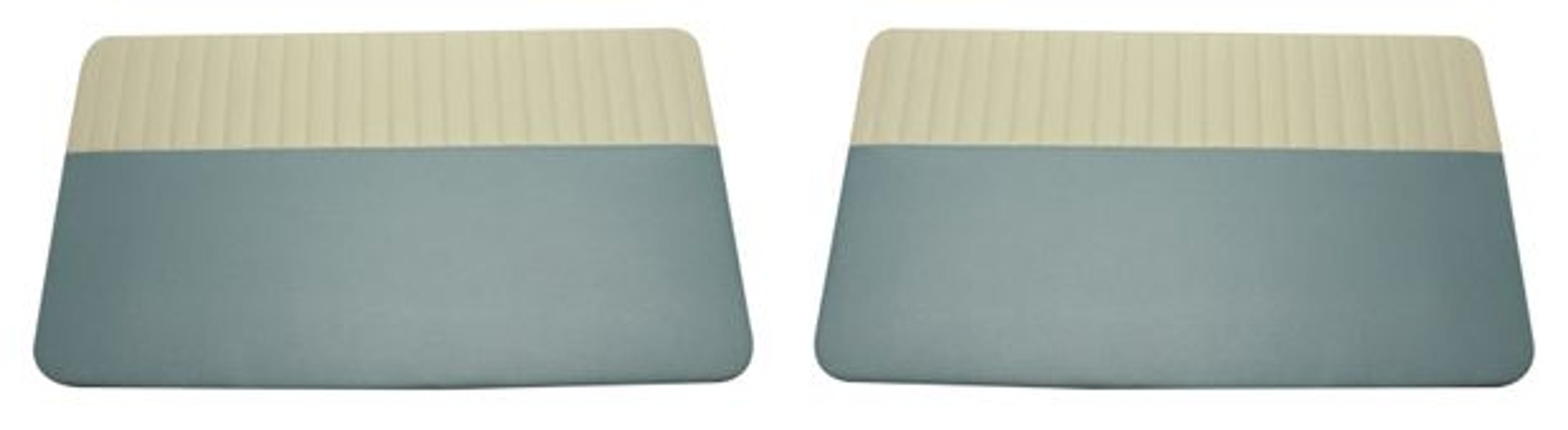 Door panels for Volvo PV544A 1958-60, US blue/beige