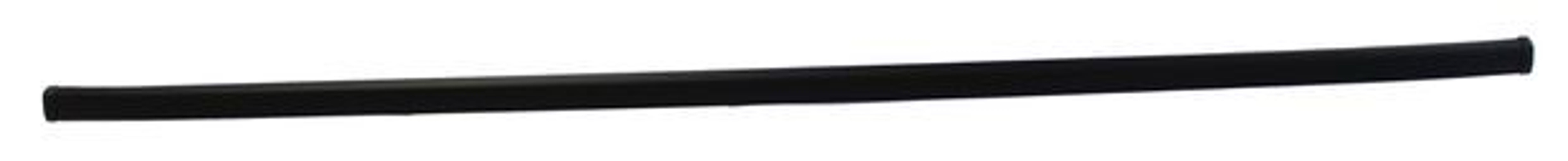 Rear bumper trim for Volvo 240, 244, 260, 262, black, center